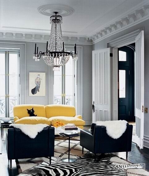 包头装修网经典色彩搭配设计 12张秋日"灰黄"记忆